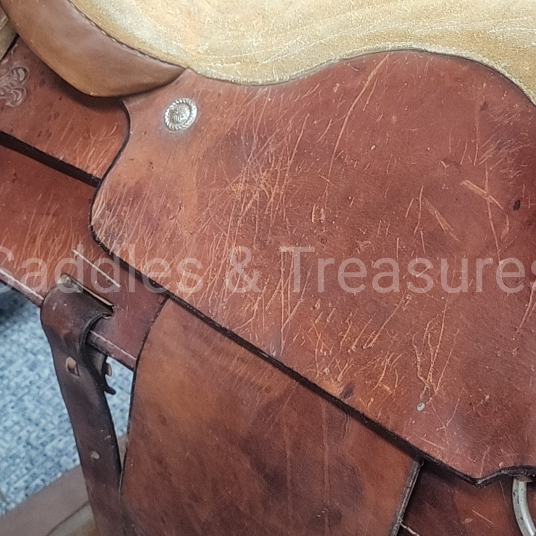 Roping Saddle