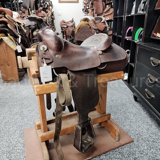 Roping Saddle