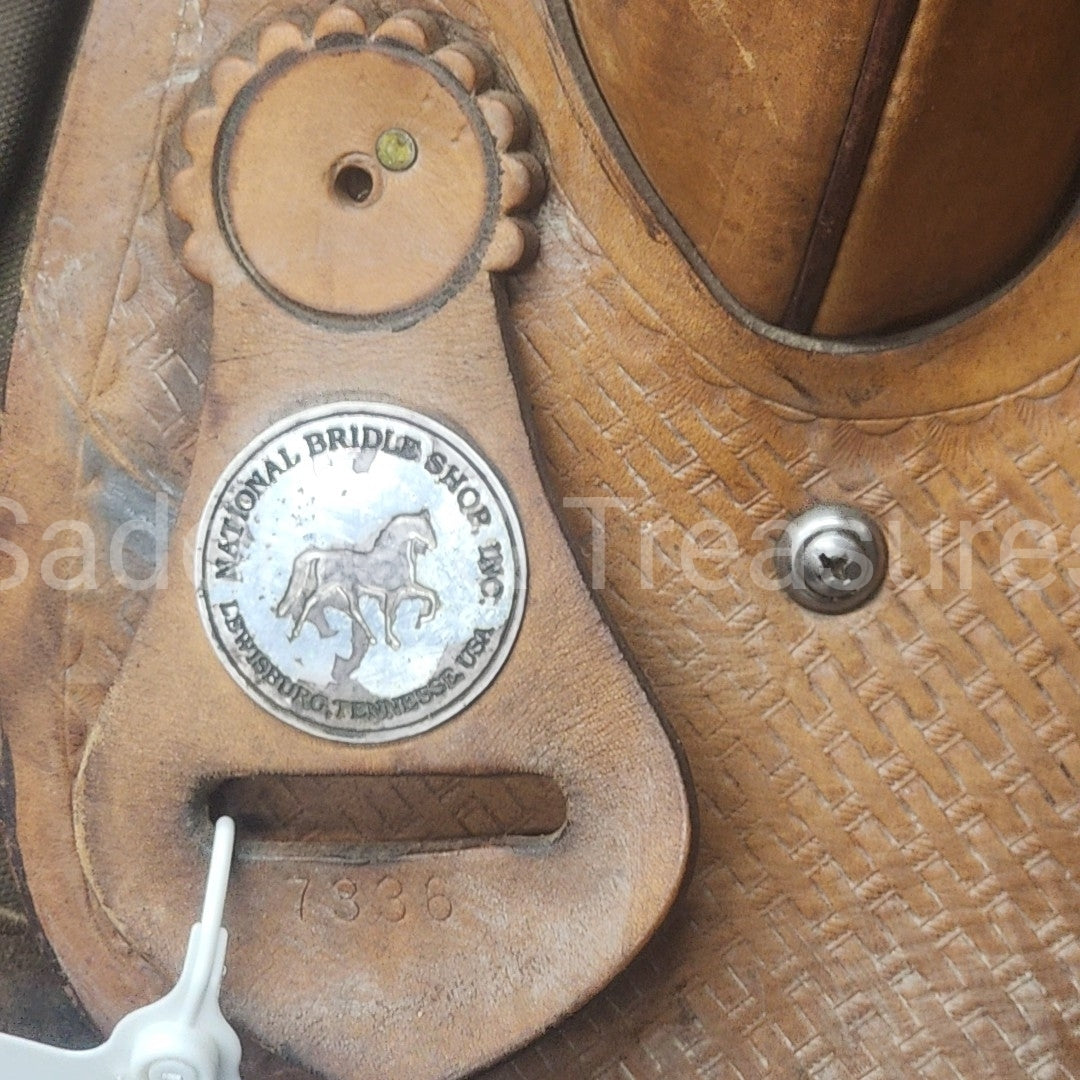 National Bridle Shop Western Saddle