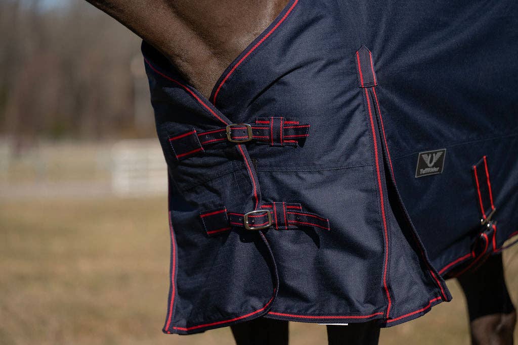 TuffRider Ripstop Standard Neck LightWeight Turnout Blanket with 100 GSM Fill