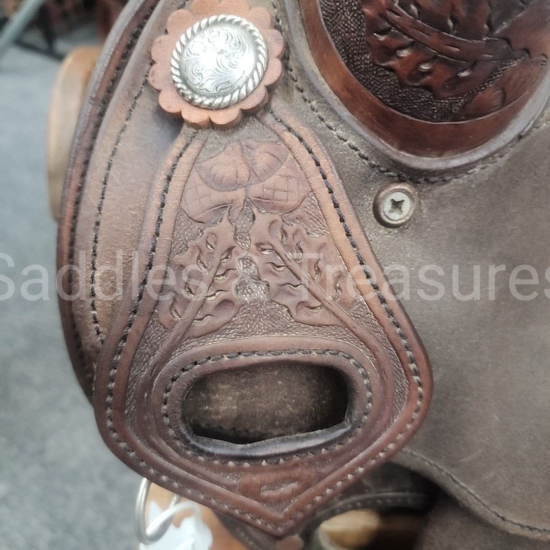 KM Saddlery Western Saddle