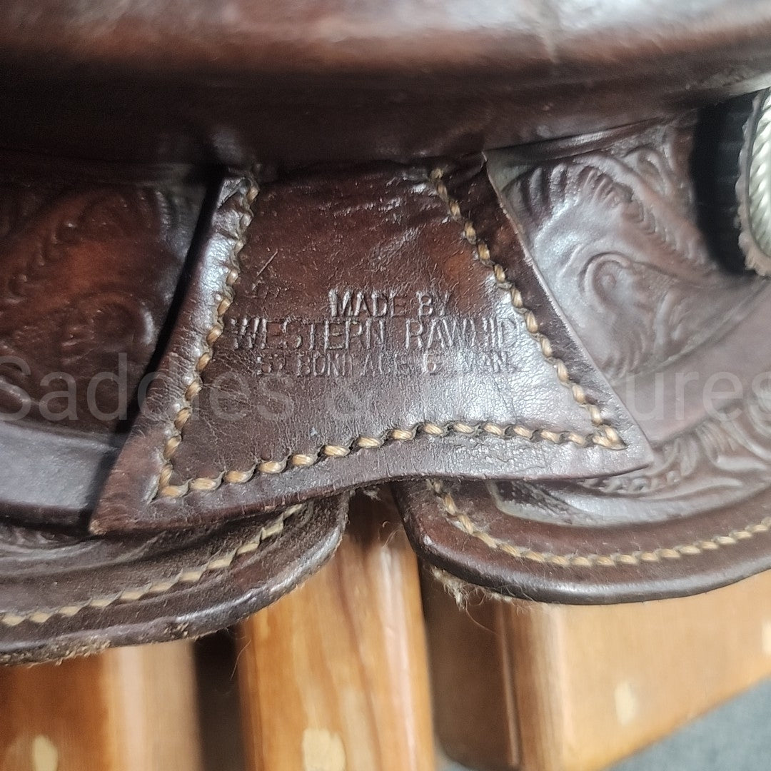 Western Rawhide Western Saddle