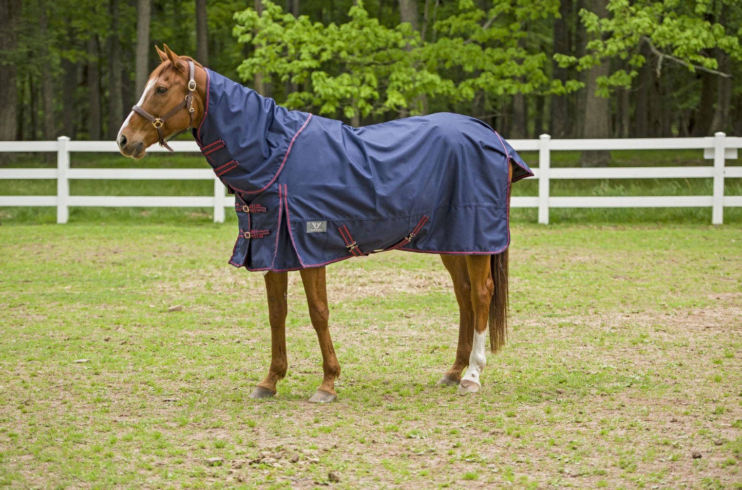 TuffRider 1200 D Comfy Detachable Neck Turnout Sheet